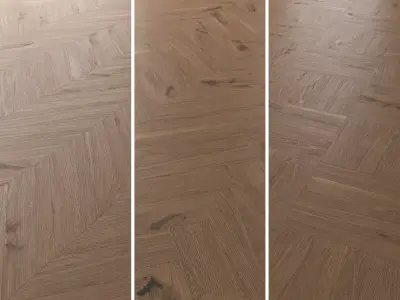  Parquet Oak Vergne Wild Wood set 4 3D model