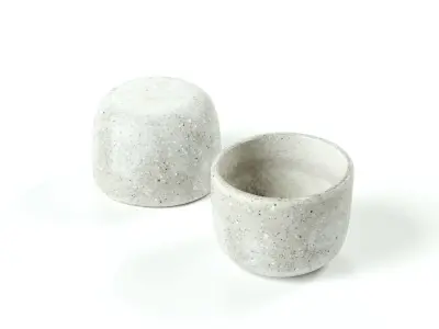 POLYPASTA - Concrete candle holder 3D model