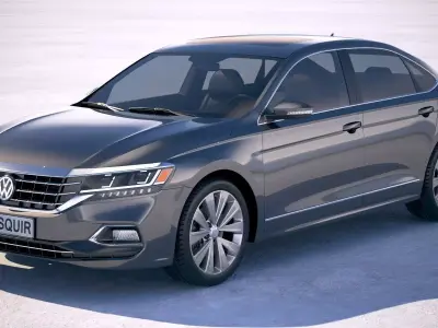 Volkswagen Passat 2020 US 3D model
