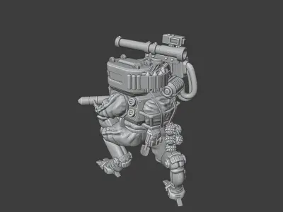 Lancer RPG Player Mech - Lee-Bot  Free 3D print model