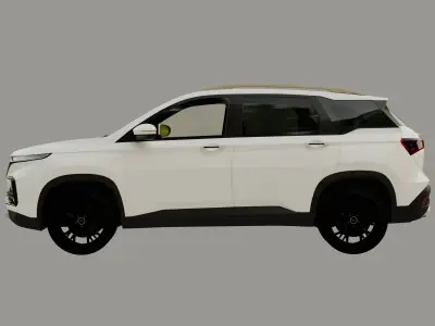 Chevrolet Captiva  Low-poly 3D model