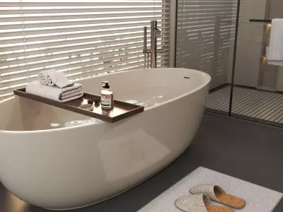 Bathroom 013 3D model