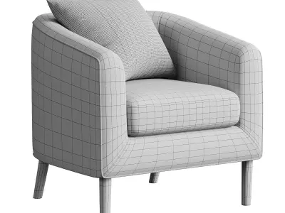 Dolores Chair 3D model