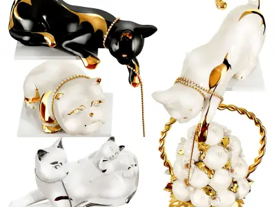 Collection Decoration sets Vol 05 3D model