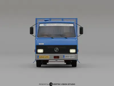 SNVI Sonacome K66 Truck 3D model