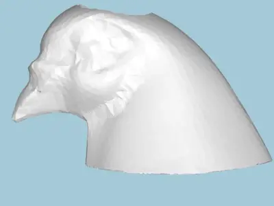 MakeIT Dove Vase Or Planter 3D Model 3D model