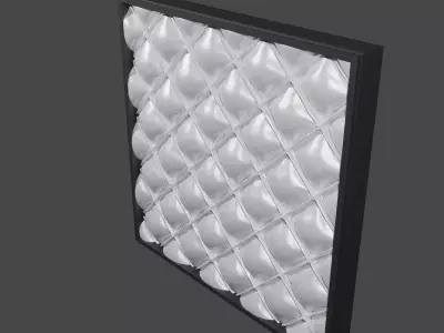 fabric panel - try it for free Free 3D model