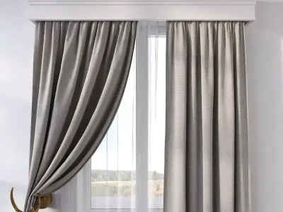 Curtain SP10 3D model