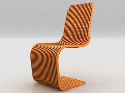 Parametric Chair  02 3D model