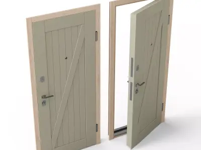 Taole Door 3D model