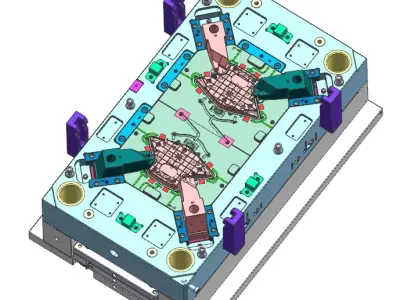 Plastic Mold TOPCASE 3D print model