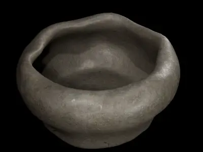 Rustic Bowl 3D model