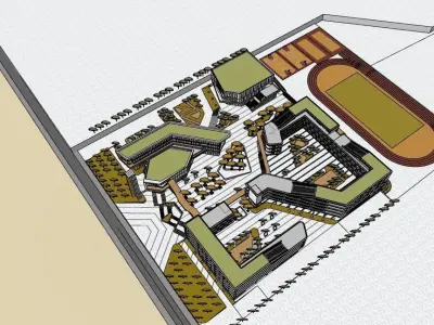 GREEN OASIS 3D model