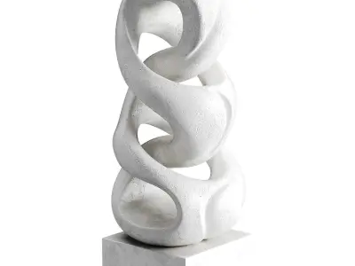 Sculpture Low-poly 3D model