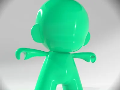 Munny toy 3D model