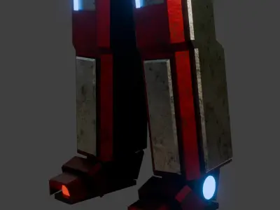 ironhide work in progress Free 3D model