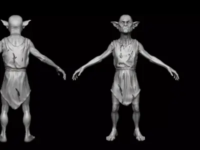 Gublin Low-poly 3D model