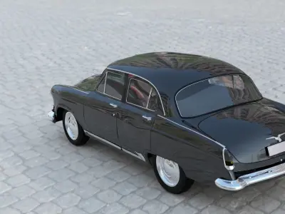 3D Model Gaz 21 Volga  3D model