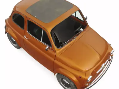 Fiat 1963 ABARTH 695SS 3D model