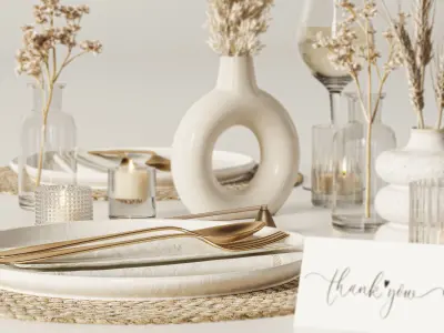 Tableware 3D model