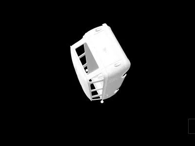 Fiat 600 T  3D print model