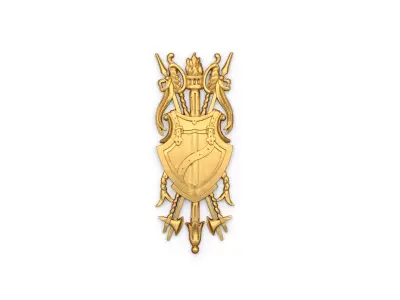 Classic decor ornament 321 3D model