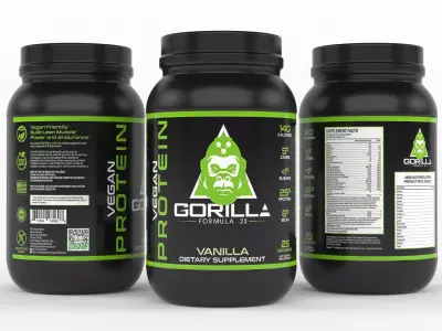 Protein Powder 3D model 184