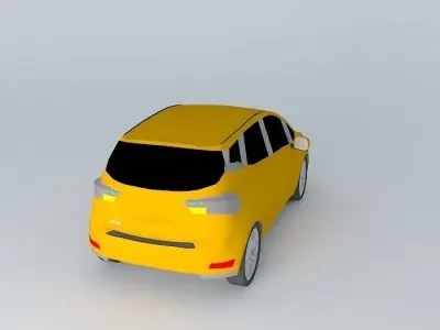 Isis car Free 3D model