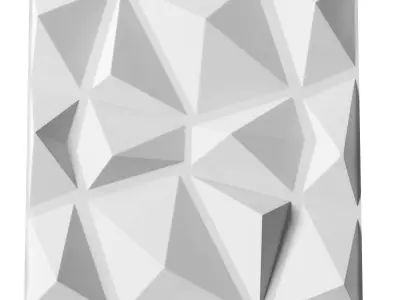 Salon Furniture Warehouse decor 3d wall panels set 8 in one 3D model