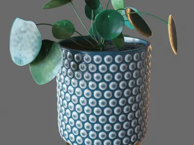 Decorative set 004  3D model