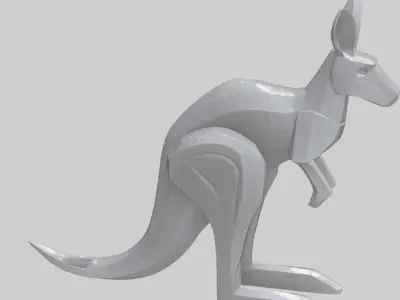 Kangaroo 3D Free Free 3D print model