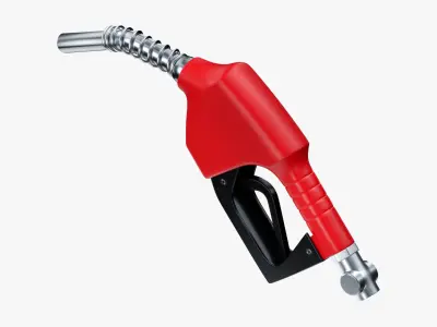 Fuel Nozzle  Low-poly 3D model