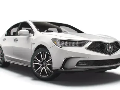 Acura RLX SH AWD 2021 3D model