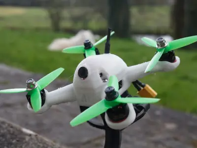 3D135 - Racing quadcopter 135mm 3D print model