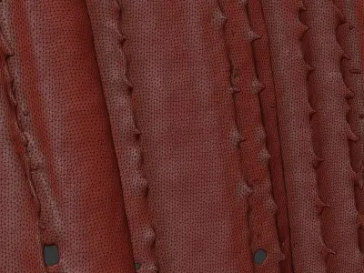 collection of Animated tall waterfall Fountains cascade  3D model