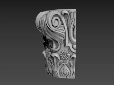 Capital 3D model get