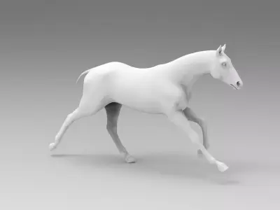 horse sculpture 3D model