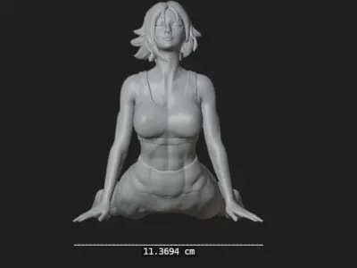 FIGURE Morning Routine 01 MINIATURE DECORATION Free 3D print model