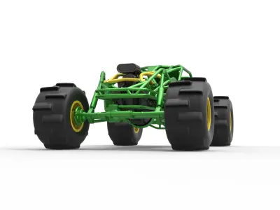 Formula Off Road Scale 1 to 25 3D print model