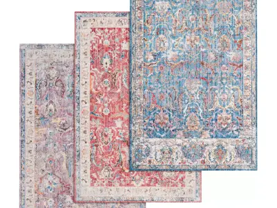 Rug Set 2037 3D model