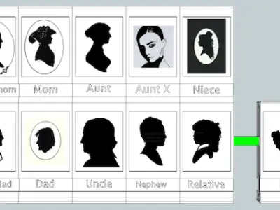 Photo collection builder Free 3D print model