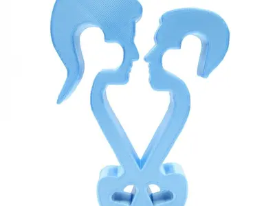 Valentines Day Statue Collection 3D print model