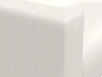 Four Hands Langham Sofa 71in Fayette Cloud 3D model