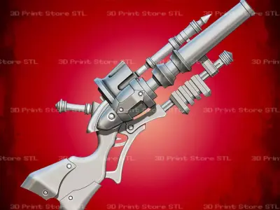 Graves Shotgun Cosplay League of Legends - STL File 3D print model