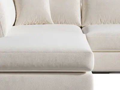 Keely modular sofa  3D model