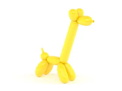 Balloon Giraffe 3D model