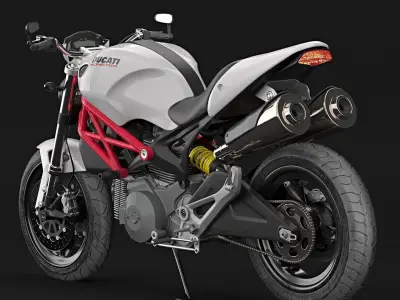 Ducati Monster 696 3D model