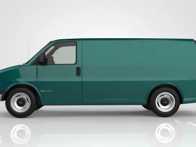 GMC Savana Van 1997 3D model