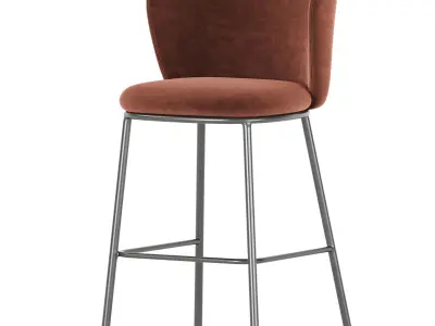 Ciselia Bar Stool 3D model