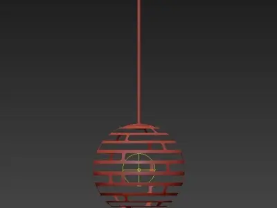 Contemporary lighting 3D model